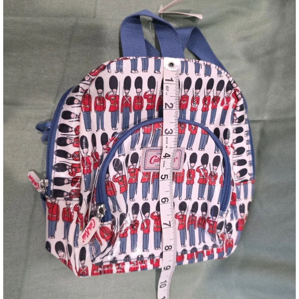 NWT Cath Kidston Mini Backpack Purse London Royal Guard Soldiers Retro England